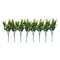 8 Bundles Artificial Fake Flowers No Fade Faux Plastic Plants